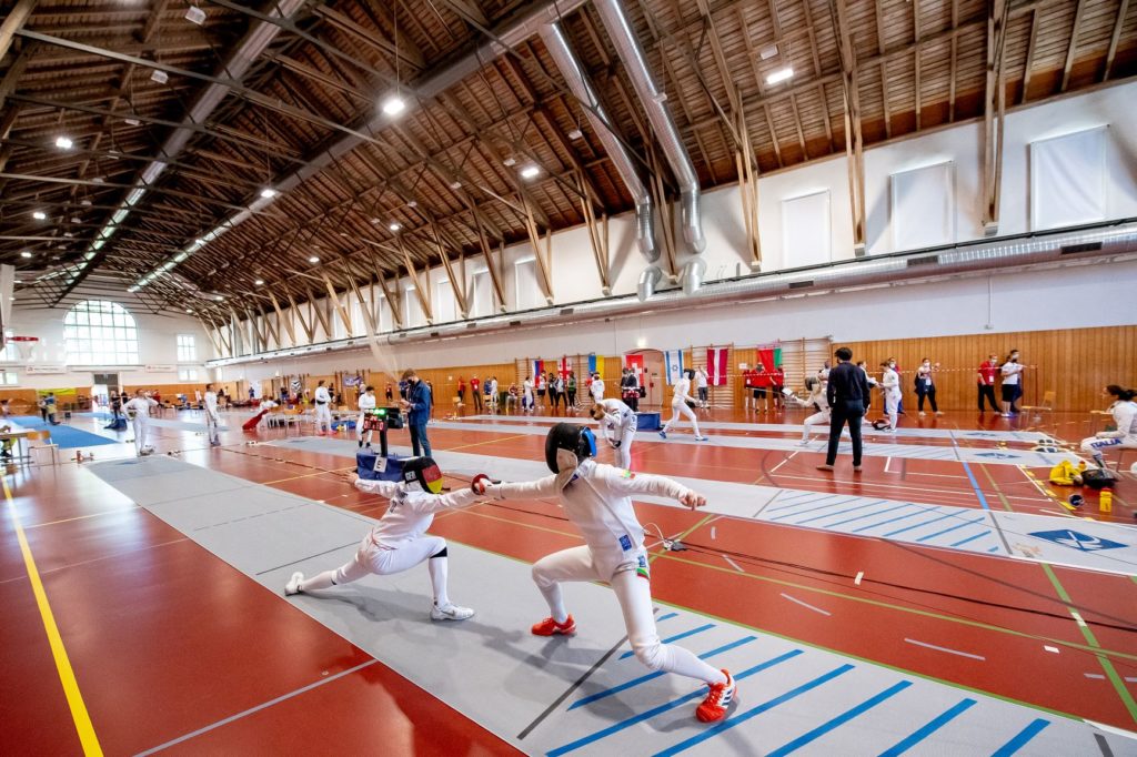 2021 Junior European Championships ECMP Patric Spahni Fechthalle