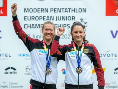 2021 Junior European Championships ECMP Patric Spahni Sieg Frauen-Staffel