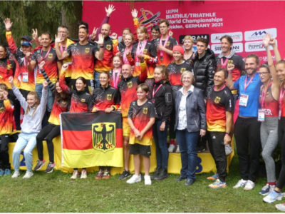 Biathle/Triathle WM 2021 Weiden Gruppenfoto