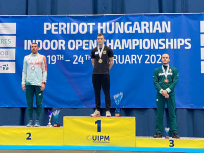 Christian Zillekens Budapest Indoor Gold DVMF UIPM