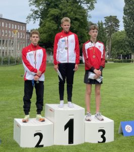 Siegerehrung U17m Dreikampf 2022